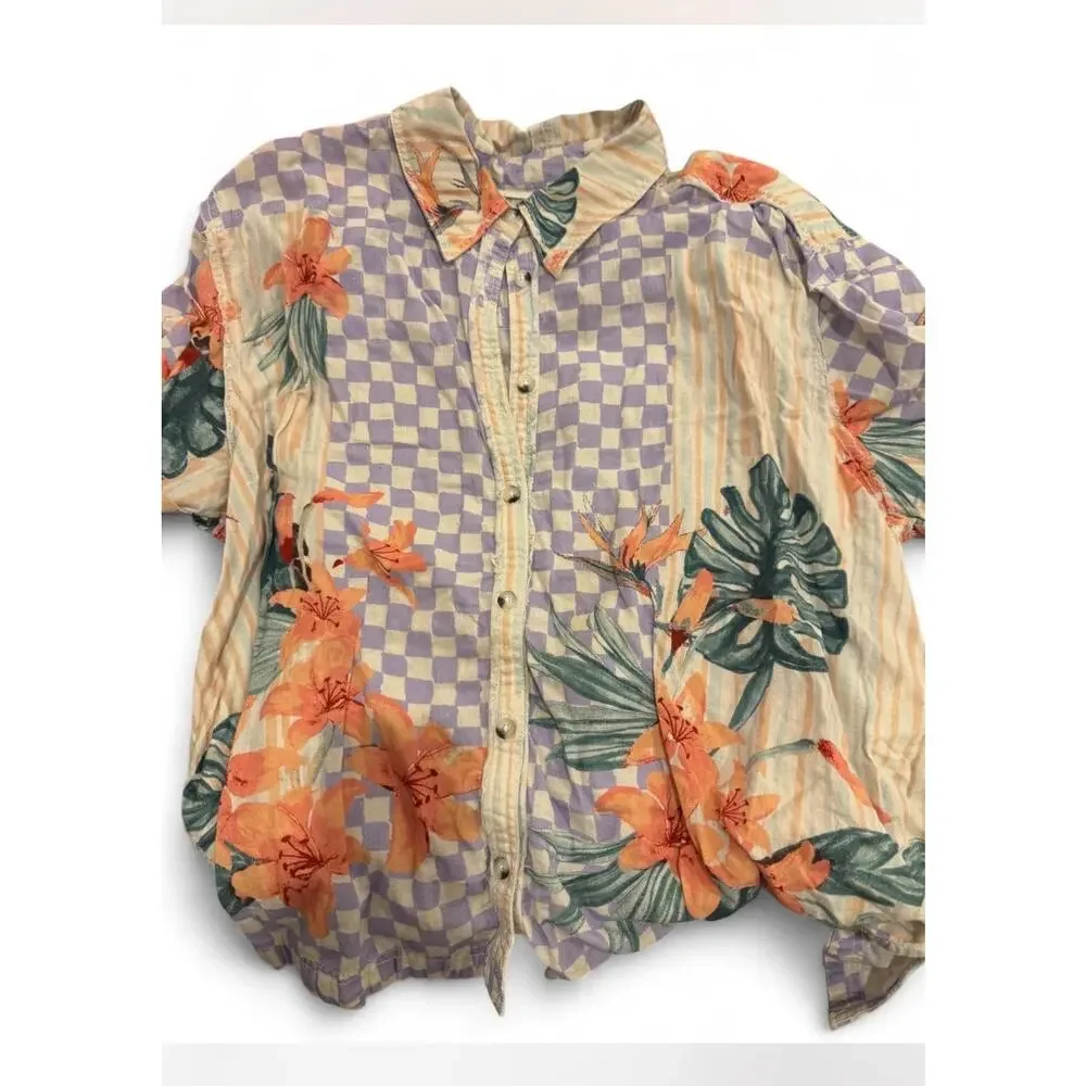 Free People We the Free Retro Tropics Shirt
Perfectly size medium - Picture 3 of 4